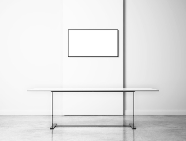 White table - Photo, Image