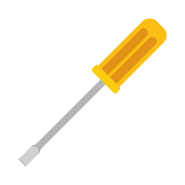 screwdriver tool icon - Vector, Imagen
