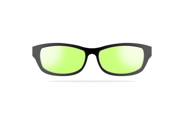 Icono de gafas para proyectos de diseño gráfico. Ilustración vectorial. - Vector, Imagen