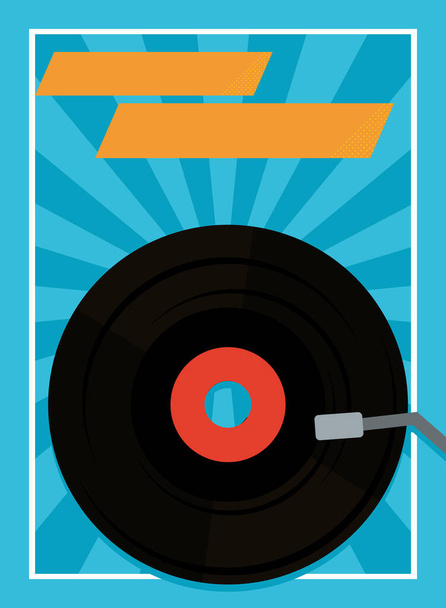 record player design - Vector, Image