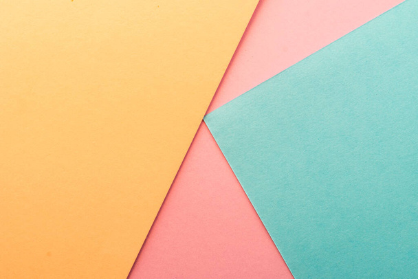 abstrakcyjny kolorowy papier tło geometryczne pastelowe ton tapety - Zdjęcie, obraz