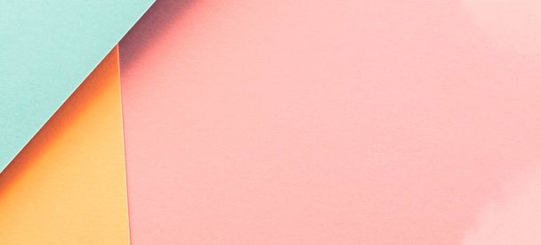 astratto colorato sfondo carta geometrica pastello tono carta da parati banner per il web - Foto, immagini