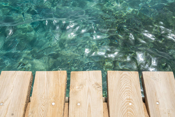 Güzel deniz pantonu ve kumsal - Fotoğraf, Görsel