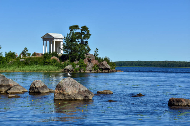 Monrepos Park, Vyborg Bay, Rússia - Foto, Imagem