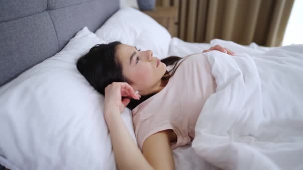 Triste donna infelice svegliarsi - Filmati, video
