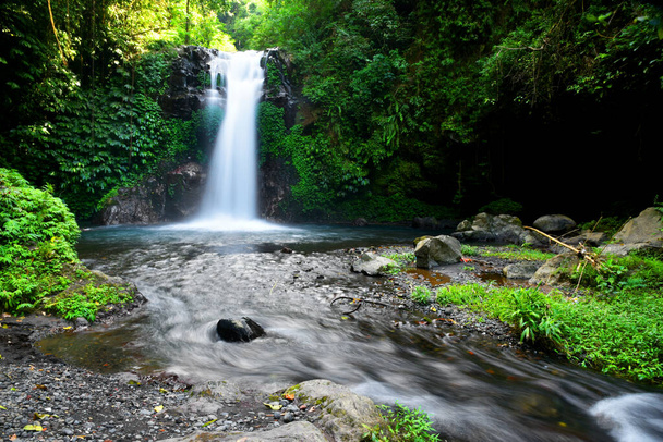 Small waterfall of Gitgit in singaraja regency of Bali - Photo, Image
