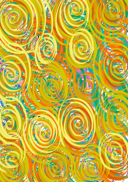 gekke spiralen - Foto, afbeelding