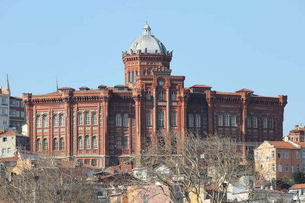 Phanar řecké ortodoxní College ve městě Istanbul, Turecko - Fotografie, Obrázek