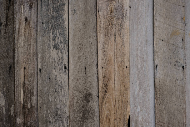 Абстрактная коричневая старинная текстура дерева пустой деревянный фон - Фото, изображение
