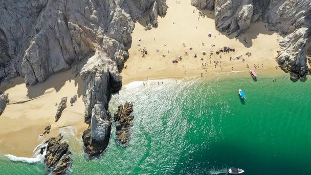 Beautiful aerial view of Cabo San lucas Arch - Photo, Image