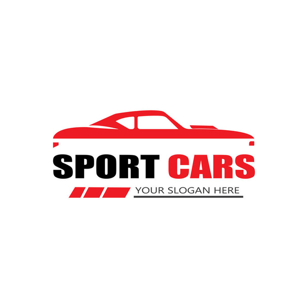 sport samochód logo szablon projektowy wektor - Wektor, obraz