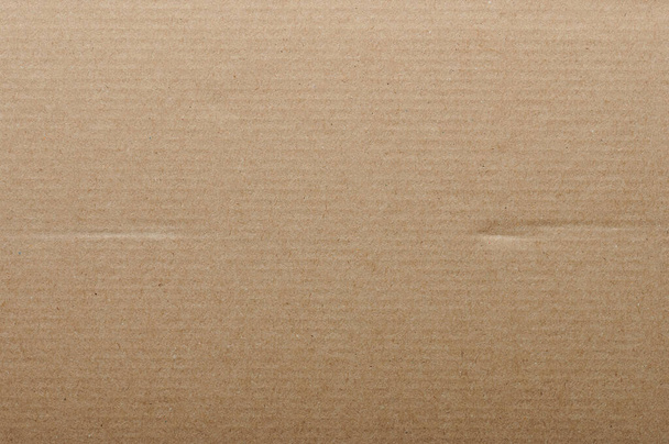 Superficie de papel de cartón con línea de inperfección macro vista de cerca - Foto, Imagen
