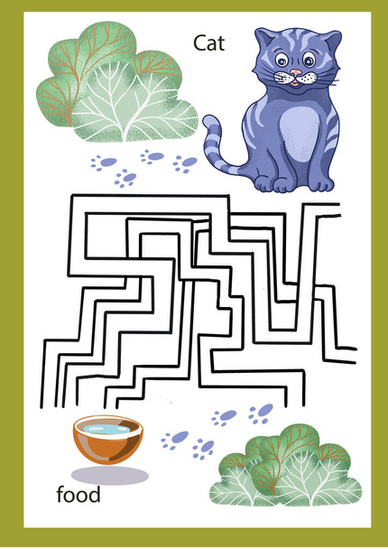 libro para colorear para niños gráficos línea letras letras alfabeto learningmaze ilustración dibujada a mano libro para colorear para niños juego educativo impresión para niños - Foto, imagen