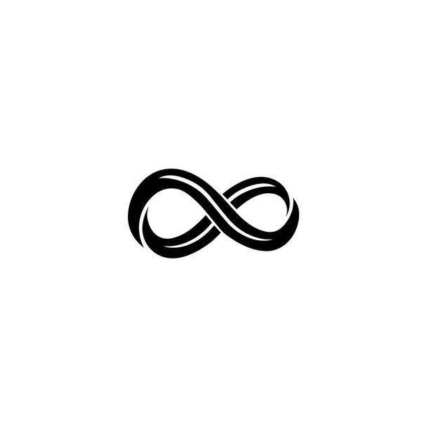 Infinity Design Vektori kuvake kuvitus Logo malli suunnittelu - Vektori, kuva