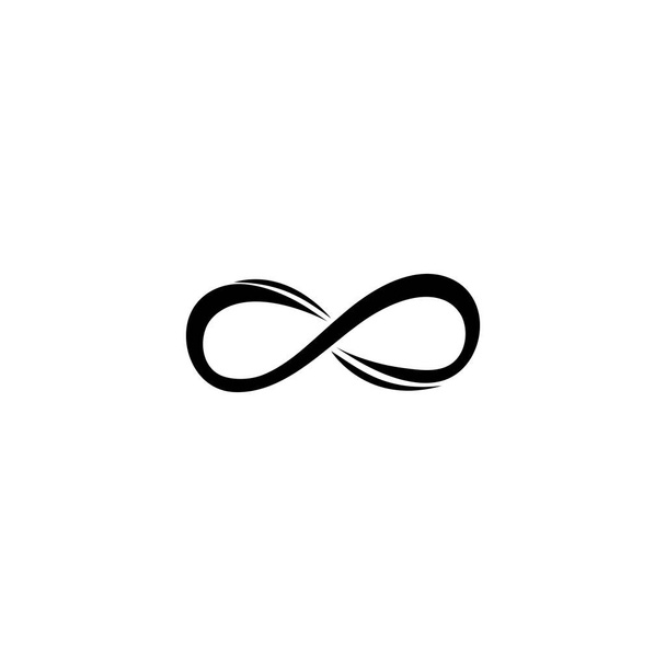 Ikona wektorowa Infinity Design Ikona ilustracji Projekt szablonu logo - Wektor, obraz
