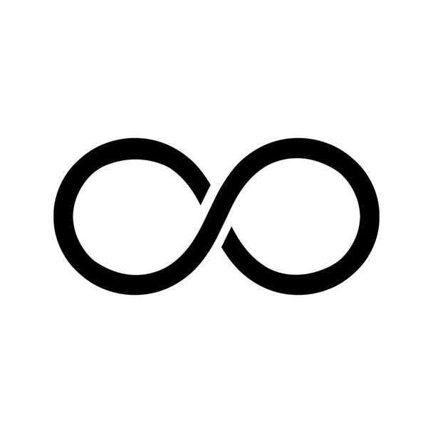 Unendlichkeit Logo und Symbolvorlage Symbole Vektor - Vektor, Bild