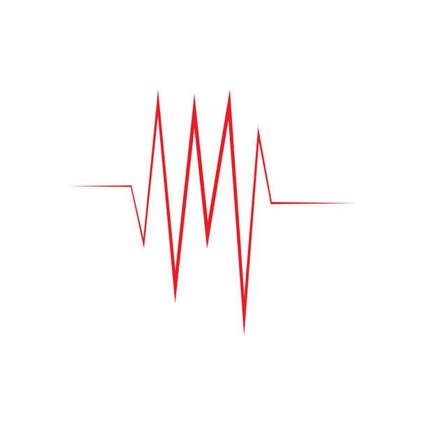 KUNST ONTWERPEN GEZONDHEID medisch HEARTBEAT PULSE - Vector, afbeelding