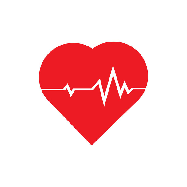 art design health medical heart beat pulse - Vector, Image