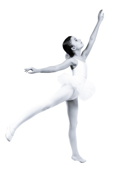 balet, baleriny - młoda i piękna baletnica - Zdjęcie, obraz