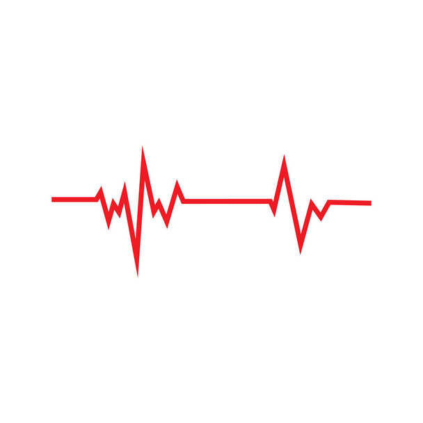 art design health medical heartbeat pulse - Vector, Image