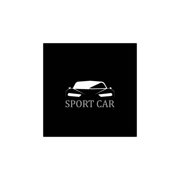 SPORT Araba silueti logo taşıyıcı şablon simgeleri uygulaması - Vektör, Görsel