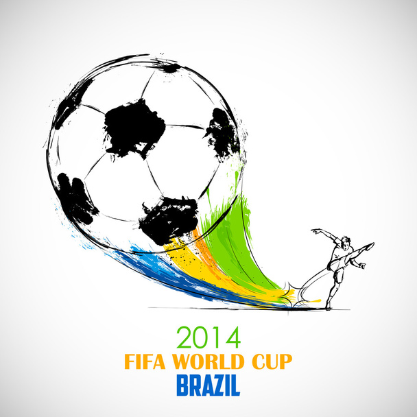 fifa ワールド カップの背景 - ベクター画像