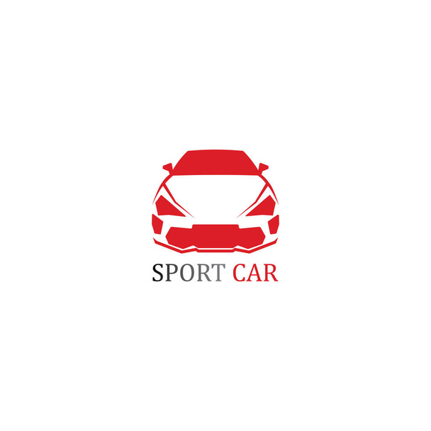 SPORT Автомобіль силует логотип Векторні шаблони додаток
 - Вектор, зображення