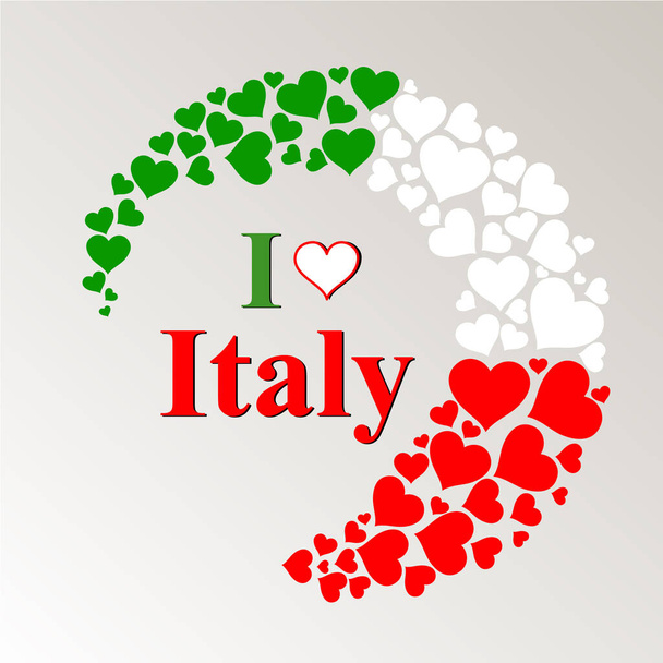 Italy independence day vector illustration  - Vektor, Bild