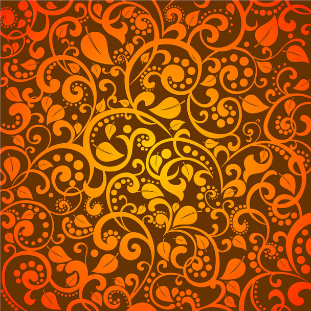 floral abstract vector illustration background  - Вектор,изображение