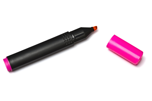 Pink highlighter - Photo, Image