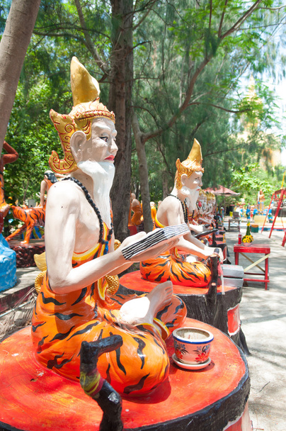 аскетичний Статуя у храмі, Таїланд. - Фото, зображення
