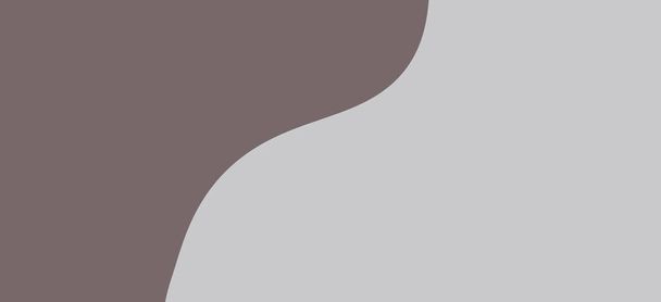 Two tone of grey geometric paper banner background. Top view - Photo, Image