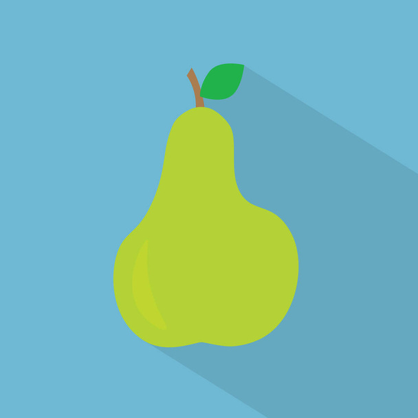 iconos de fruta de pera-vector ilustración - Vector, Imagen