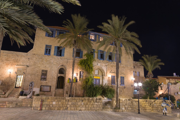 Velho Jaffa à noite. Israel
 - Foto, Imagem