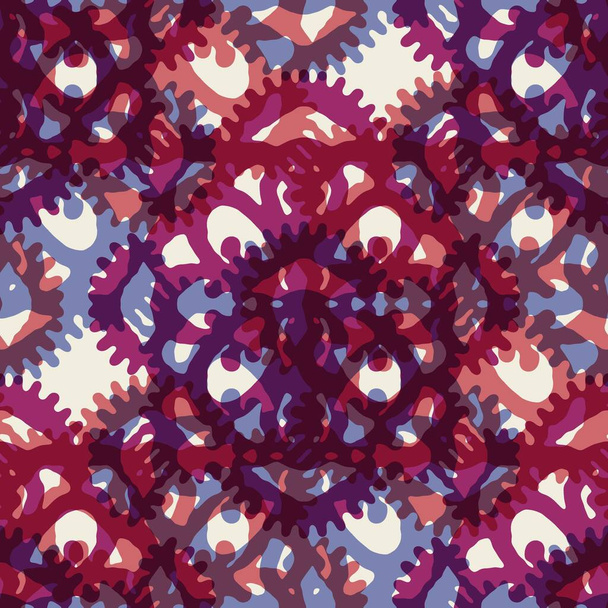 Patrón abstracto sin costuras en tonos de rosa - Foto, imagen