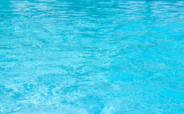 Modrý bazén zvlněné vody detail  - Fotografie, Obrázek
