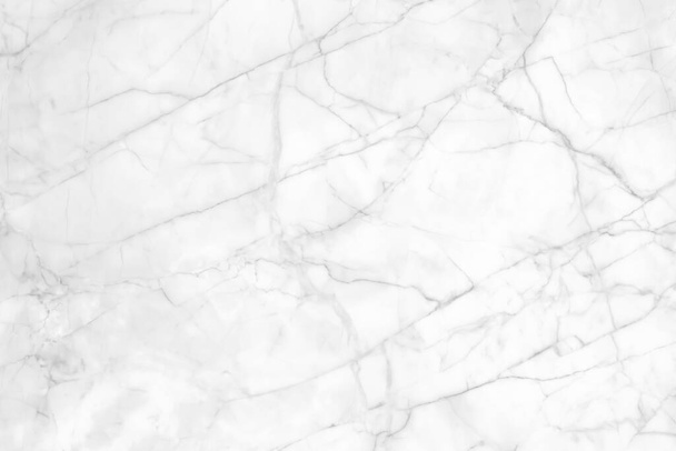 White marble texture with natural pattern for background - Zdjęcie, obraz