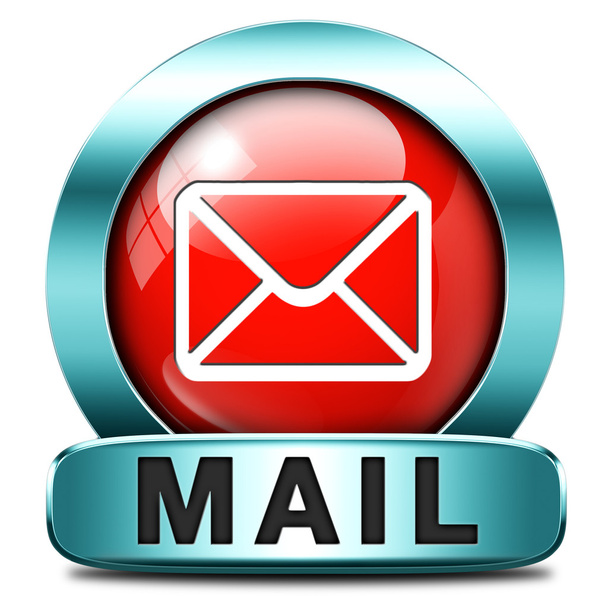 Mail button - Foto, Imagen