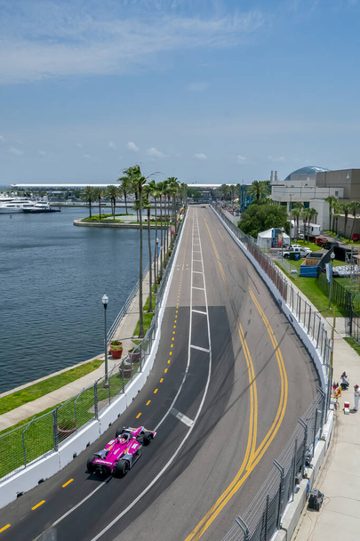 ALEXANDER ROSSI (27) of the United States qualify for the  qualify for the Firestone Grand Prix of St. Petersburg at Streets of St. Petersburg in St. Petersburg, Florida. - Photo, Image