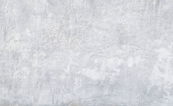 Fondo de textura de pared de hormigón blanco en blanco, yeso blanco pintado sobre piedra de cemento gris wal - Foto, Imagen