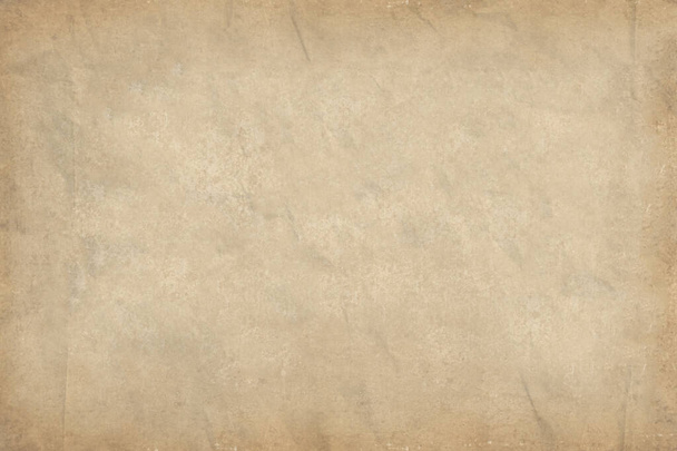 Vintage paper texture background, grunge old retro rustic cardboard clean brown empty blank space page with fiber pattern of kraft paper for text creative, backdrop, wallpaper and any desig - Fotografie, Obrázek