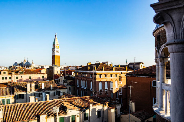Panorama on the roofs of Venice, Veneto - Italy - Фото, зображення