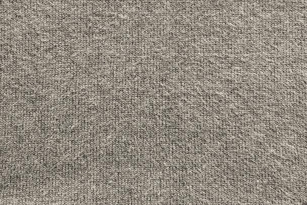 textura de tecido de malha de lã cor bege cinza
 - Foto, Imagem