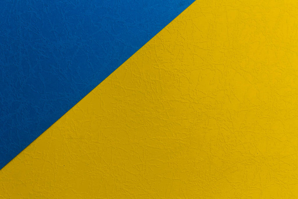abstrakti rakenne paperi värikäs sininen ja keltainen tausta - Valokuva, kuva