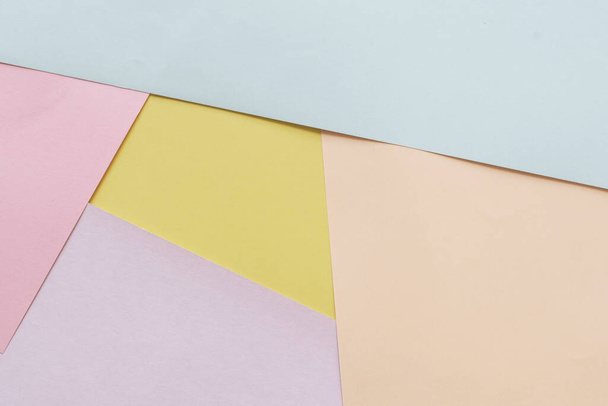 abstrakti värillinen paperi tausta pastelliväri taustakuva - Valokuva, kuva