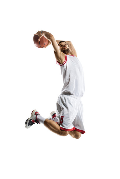 Basketball player in action - Foto, Imagen