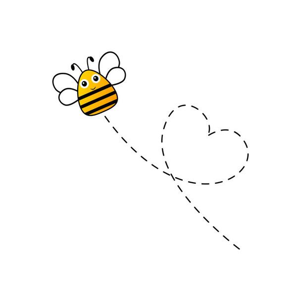 Honeybeeロイヤルティフリーのストックベクター