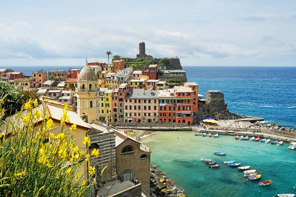 Vernazza w Cinque Terre - Zdjęcie, obraz