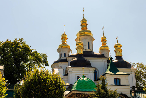 Pyhän Neitsyt Marian syntymäkirkko Kiovassa Pechersk Lavra (Kiovan luostari), Ukraina - Valokuva, kuva