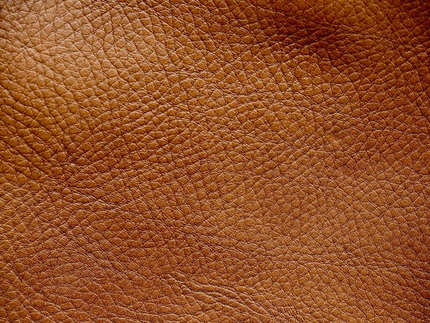 Imagen de fondo de cuero marrón, textura - Foto, Imagen